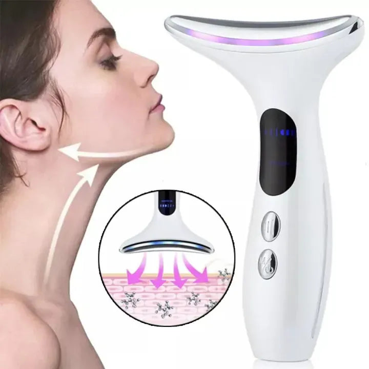 LED Neck & Face Beauty Device