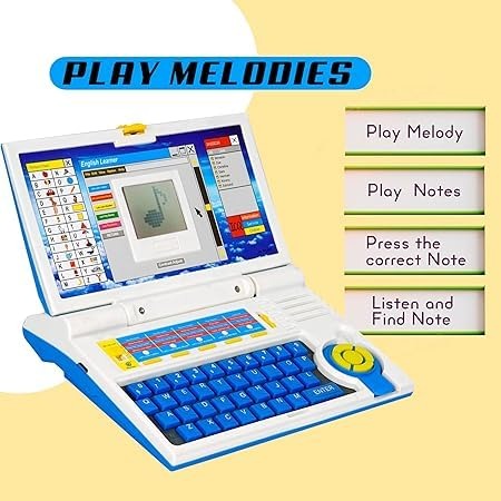 Malika Mart Kids English Learning Laptop