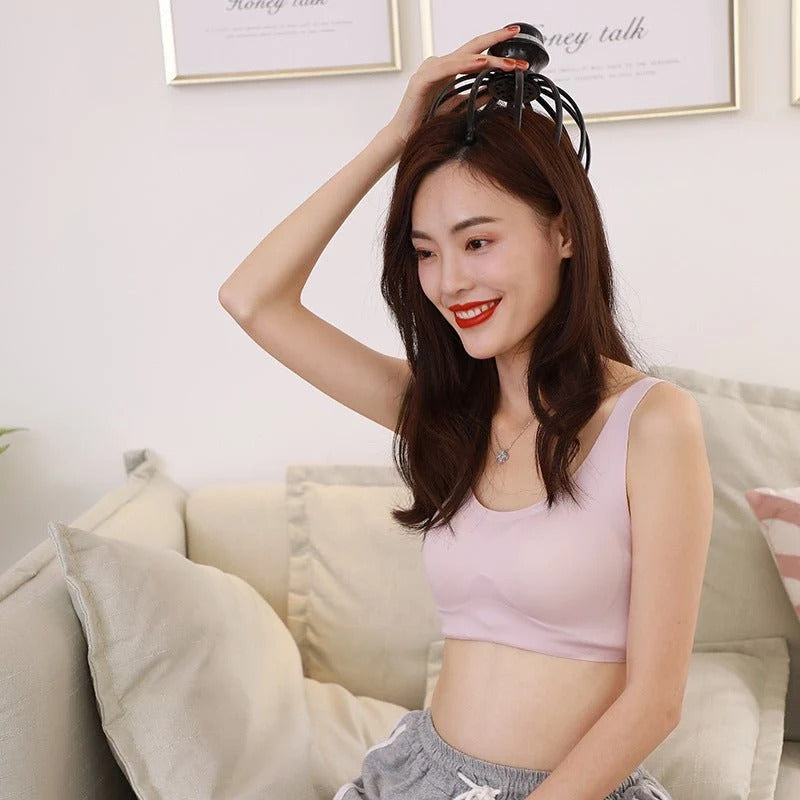 Vibration Head Massager Scalp Relaxation 12 Claw Electric Head Massager Octopus Point Massager