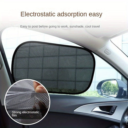 Car Sunshade and Electrostatic Barrier