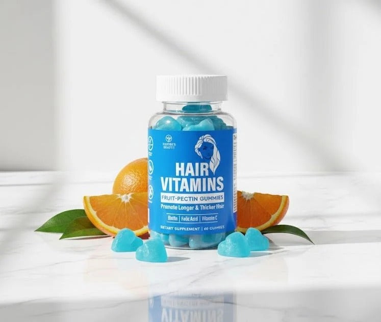 Malika Mart Nature’s Beauty - Hair Vitamins Fruit-Pectin Gummies (Original)