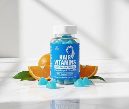Malika Mart Nature’s Beauty - Hair Vitamins Fruit-Pectin Gummies (Original)